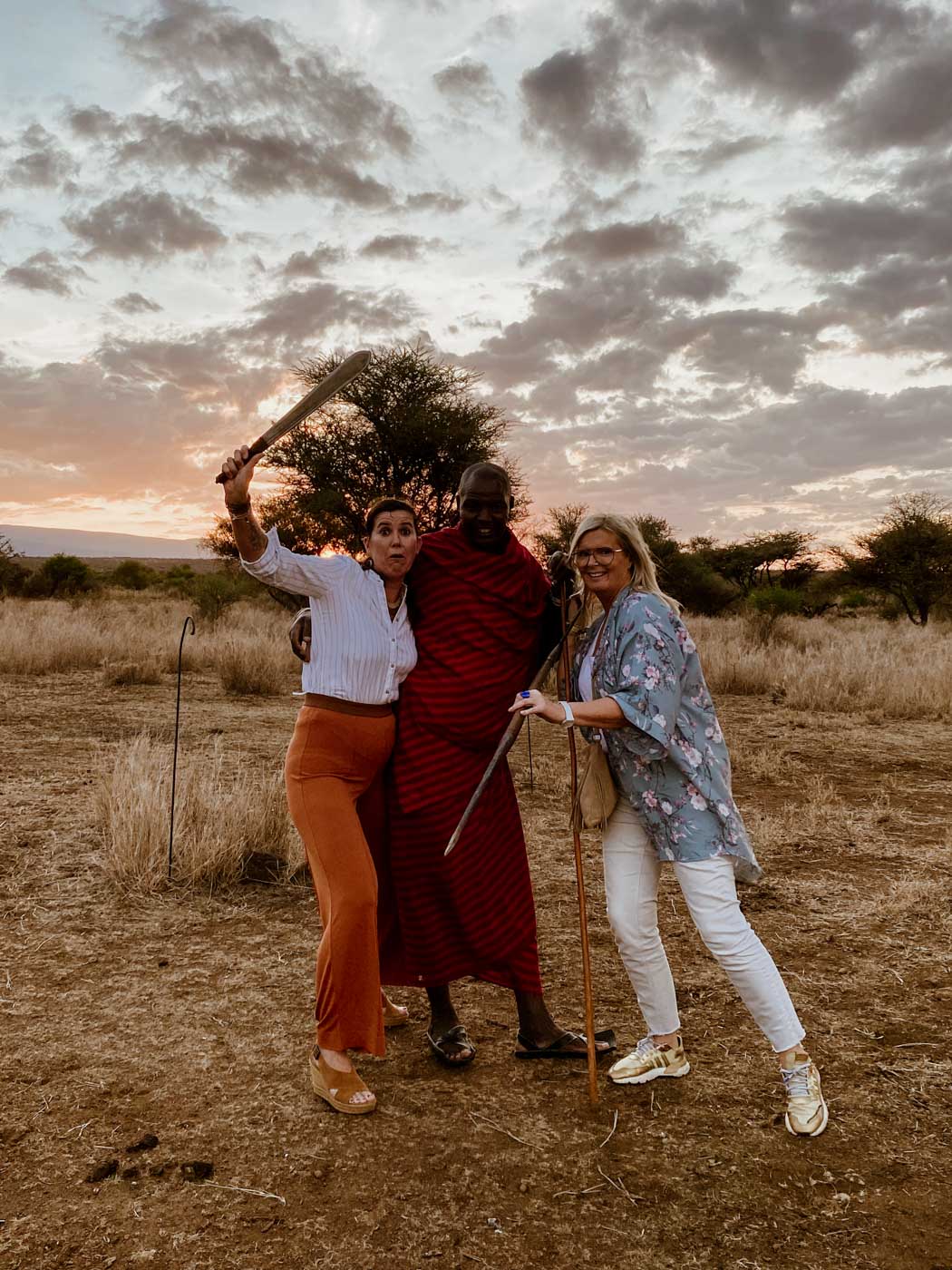 Ontmoeting met een Masai
